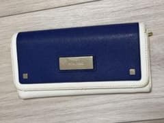 ROYAL PARTY 二つ折り財布 ネイビー/ホワイトのサムネイル