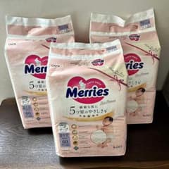 メリーズ First Premium 新生児用 60枚入 3パックのサムネイル