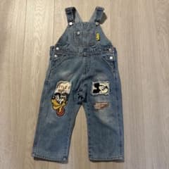 BREEZE Disney デニムサロペット オーバーオール 100のサムネイル