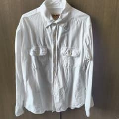 CAMCO シャンブレーシャツ　白　ホワイト サイズLARGEのサムネイル