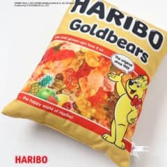 ゴールドベア パッケージ風クッションのサムネイル