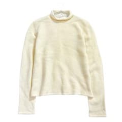 希少✨エルメス マルジェラ期 ニット カシミヤ100% ホワイト　34 美品 エルメス マルジェラ期 カシミヤ100％ ニット アイボリー - メルカリ