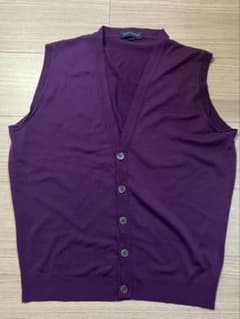 JOHN SMEDLEY パープル ベストのサムネイル