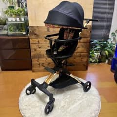 [미품]Playkids 양대면식 B형 유모차 하이 시트 보헤미안
