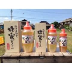 テレビで紹介☆新蜜採れたて梶浦養蜂園【国産はちみつ】百花蜜500ｇ3本5500円のサムネイル