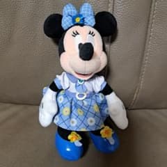 ディズニー　ミニーマウス　ブルーエバーアフター　マスコット　ぬいぐるみのサムネイル