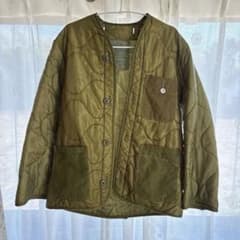 オリーブグリーン キルティングジャケットのサムネイル