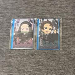 鬼滅の刃ハロウィン2026チェキ風ブロマイド 竈門禰豆子 竈門炭治郎 2枚セット - 2