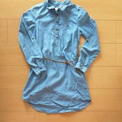 H&M デニムワンピース 140cmのサムネイル
