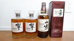 【値下げ】サントリー 山崎、響×2  (未開栓)のサムネイル