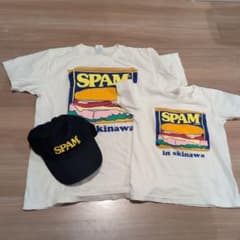 スパムロゴTシャツ2枚（S、120）&キャップのサムネイル