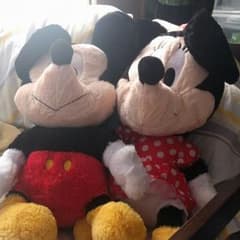 ミッキー&ミニーぬいぐるみのサムネイル