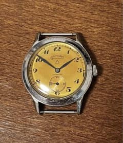 GOTHAM GOTHAMATIC 自動巻き サーモン色文字盤 軍用？ 稼動品 - メルカリ