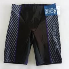 フィットネス水着　ジム用メンズ　Mサイズ　ブラック×グレー★のサムネイル