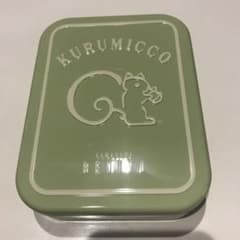 クルミっ子期間限定パステルグリーン空き缶のサムネイル