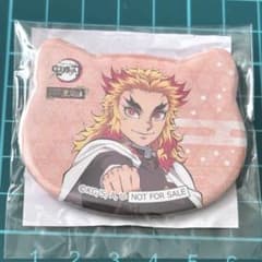 鬼滅の刃 煉獄杏寿郎 ナンジャタウンいこいの里巡りねこ型缶バッジ 鬼滅の刃 ナンジャタウン いこいの里巡り 煉獄杏寿郎 ねこ型缶バッジ