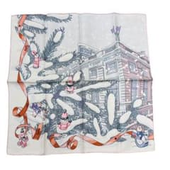 HERMES カレ スカーフ 雪景色 - メルカリ