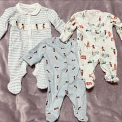 【新生児】ロンパース カバーオールのサムネイル