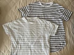 ボーダーTシャツ 2枚セット Mサイズのサムネイル