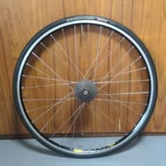 mavic open pro 32　手組みスプロケ、タイヤ付き mavic open pro 32 手組みスプロケ、タイヤ付き - メルカリ