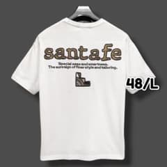 サンタフェ santafe アップリケ刺繍 タイガー柄 Tシャツ 48 ts4 - メルカリ
