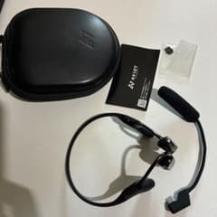 AVIOT WB-E1M 骨伝導 ヘッドセット ブルブームマイク同梱 - メルカリ