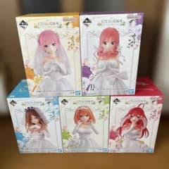 五等分の花嫁 Gracemaster 1/7 フィギュア 5体セットのサムネイル