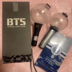 大幅値下げ中 BTS アミボム ペンライト 公式 ver.1 WAKE UPのサムネイル