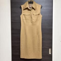 LD NEW YORK ノースリーブワンピース ベージュのサムネイル
