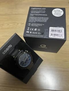 スマートウォッチ 時計 COGITO CLASSIC Lether ブラック - メルカリ