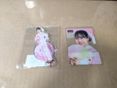 FRUITS ZIPPER 마츠모토 카렌 기모노 차림 아크릴 스탠드 & 카드 세트