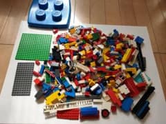 LEGO レゴ ブロック　青いバケツ　＋αのサムネイル