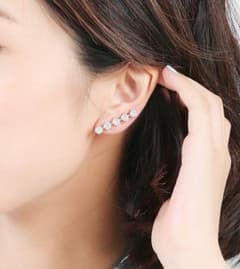 YUMA様専用♡ ete エテ クリアビジューイヤークリップ  イヤーカフのサムネイル