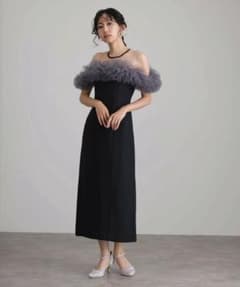 POURVOUS atlo ワンピース 結婚式パーティードレス S_short - メルカリ
