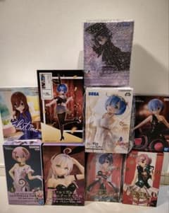 美少女フィギュア まとめ売り 9点 新品未開封 リゼロ 着せ恋