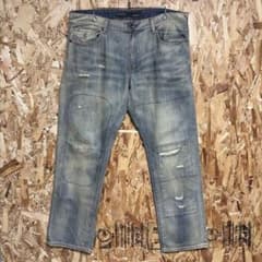 ROCA WEAR ヴィンテージ加工 デニム パンツ - メルカリ
