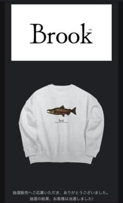 Brook 2025aw Chum Salmon Fish L/S Sweat - メルカリ