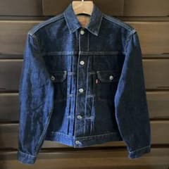 濃紺 バレンシア製 LEVI'S 507XX デニムジャケット 40 アメリカ製のサムネイル
