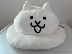 【美品・未使用・タグ付】にゃんこ大戦争 BIGぬいぐるみ　ネコUFO