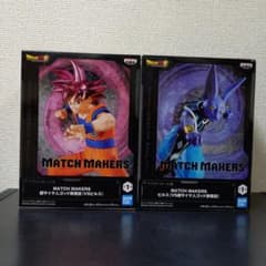 [미개봉 드래곤볼 MATCH MAKERS 슈퍼 사이어인 갓 손오공&빌스