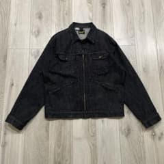 美品 Wrangler 復刻 24MJZ ブラック デニムジャケット 40 美品 Wrangler 復刻 24MJZ ブラック デニムジャケット 40 - メルカリ