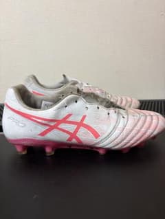 ASICS PRO サッカーシューズ ホワイト/ピンク - メルカリ