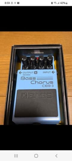 あかさ様専用)BOSSコーラスCEB-3(ベース用)のサムネイル