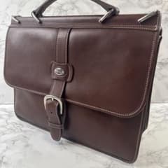 GUCCI オールドグッチ 本革 フルグレインカーフレザー ビジネス 