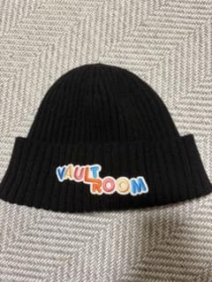 「vault room」CANDY LOGO BEANIE / BLACKのサムネイル