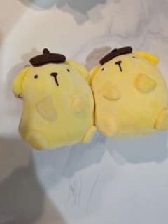 サンリオキャラクターズ　スタンダードカラー　おすわりマスコット プリン