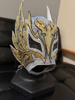 試合用マスク 大阪プロレス ツバサ 直筆サイン入り MASK プロレス