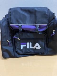 FILA バックパック 黒 紫のサムネイル