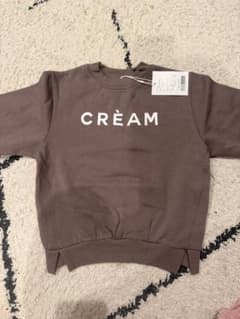 CRÈAM プリント ブラウン スウェットトレーナーのサムネイル