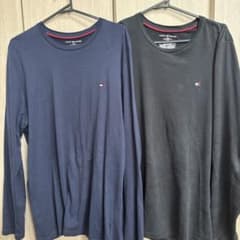 早い者勝ちのセット割引！TOMMY HILFIGER 長袖Tシャツ 2枚セットのサムネイル
